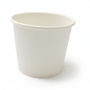150ml Disposable White Paper Cups (50Pcs)