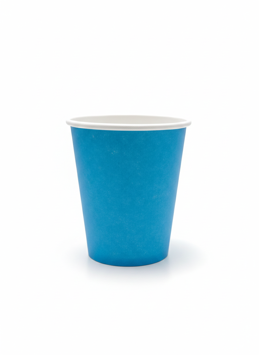 210ml Colored Paper Disposable Cups (50Pcs)